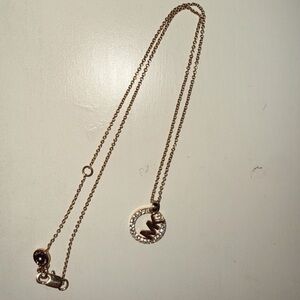 Elegant Michael Kors Gold Pendant Necklace